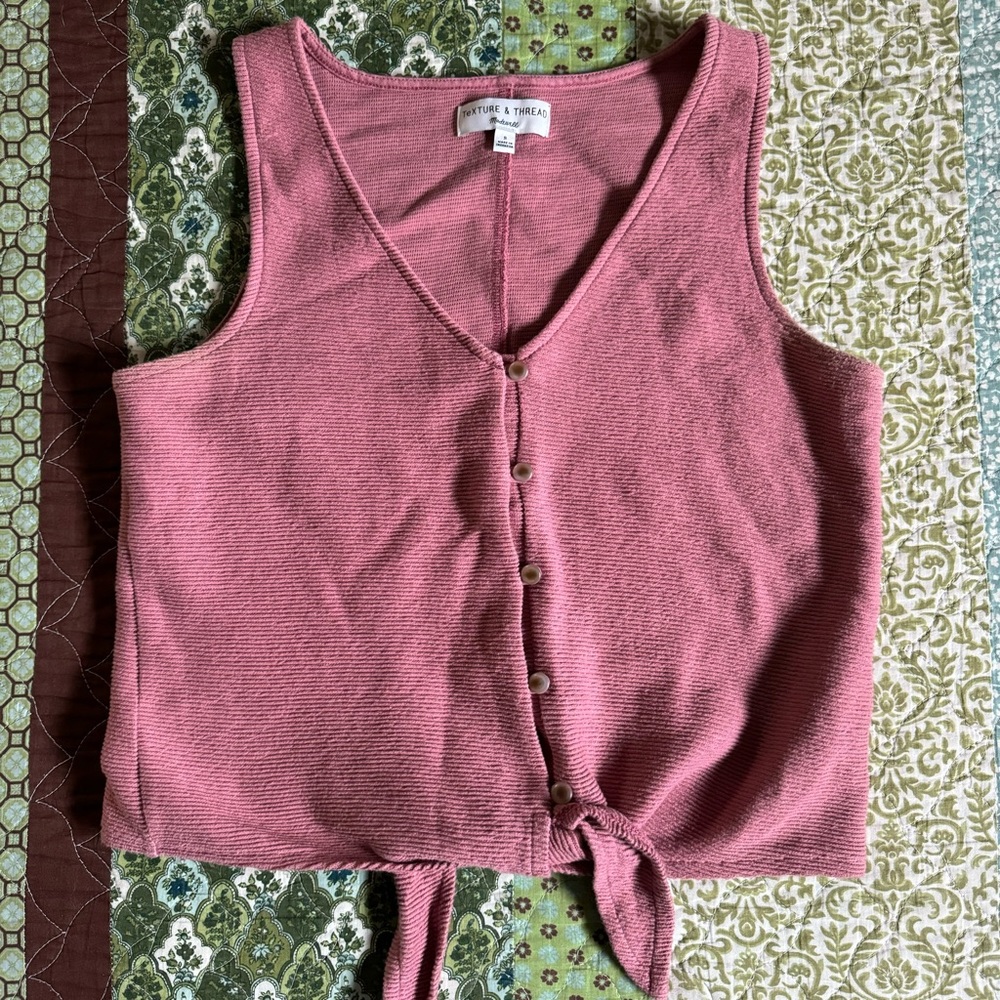 Madewell Texture & Thread Tank - Picture 2 of 6